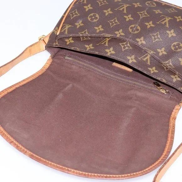 Authentic LOUIS VUITTON Monogram Menilmontant PM Shoulder Bag M40474 LV